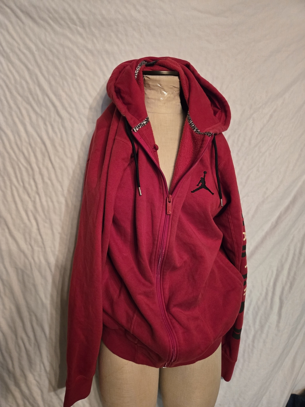 Jordan Men’s Red Full-Zip Hoodie Jacket